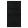 Shaggy Rug Black 4'x6' Polyester