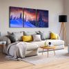 3 Panels Framed Winter Forest Canvas Wall Art Decor,3 Pieces Mordern Canvas Decoration Painting for Office,Dining room,Living room, Bedroom Decor-Read