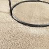 Washable Rug Soft Shaggy Beige 63"x90.6" Anti Slip