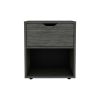 Nightstand Altheimer, Living Room, Light Gray