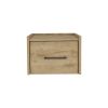 Floating Nightstand Calion, Bedroom, Macadamia