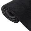 Shaggy Rug Black 4'x6' Polyester