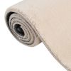 Washable Rug Soft Shaggy Beige 63"x90.6" Anti Slip