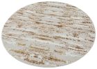 Milano Collection Shimmer Skin Woven Round Area Rug